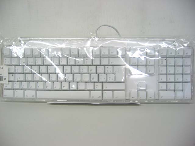 Pro keyboard 白（外国語）(中古)-Macパラダイス-