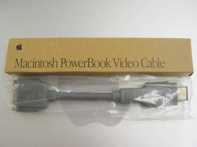 Macintosh PowerBook Video Cable 通販 -Macパラダイス-