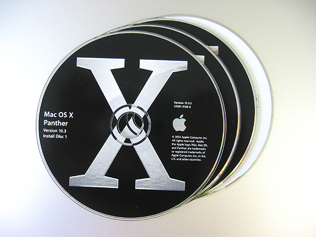 Mac OS X 10.3.5 Panther 通販 -Macパラダイス-