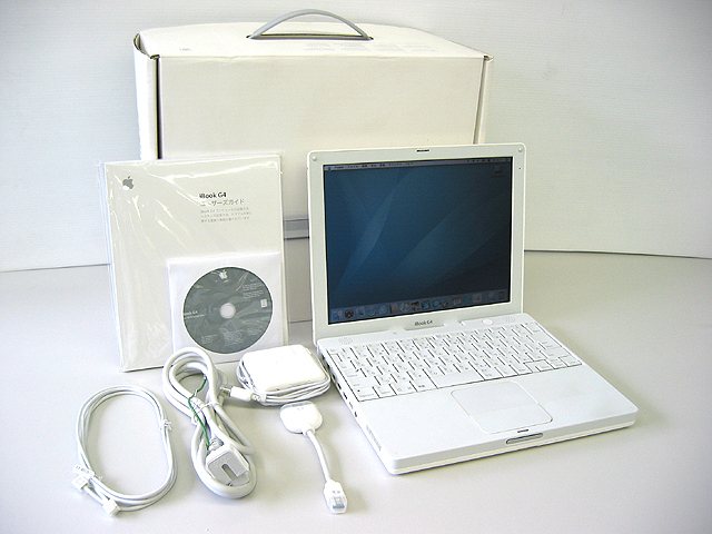 中古iBook G4 1.2GHz 12.1インチ M9623J/Ar