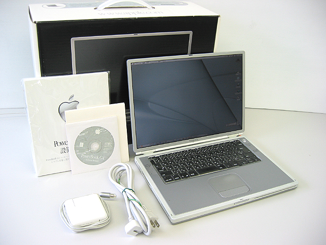 中古PowerBook G4 Titanium 867MHz 15.2インチ width=