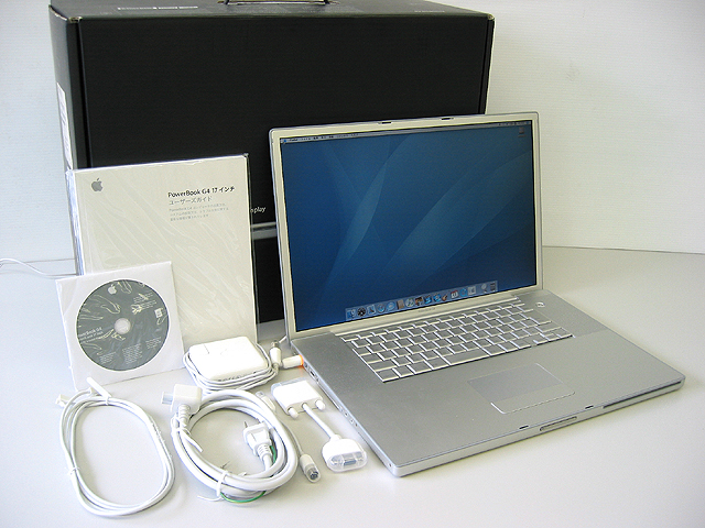 PowerBook G4 Aluminium 1.67GHz 17インチ 17