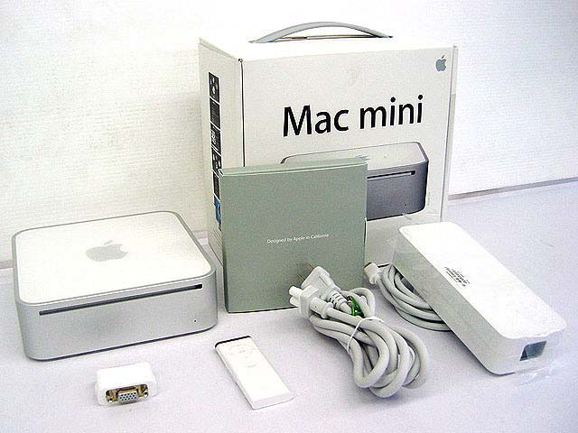 中古Mac mini 1.5GHz intel MA205J/A