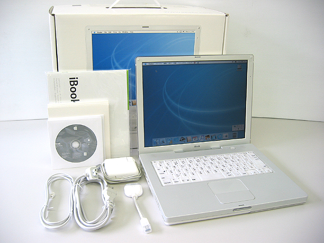 Apple iBook G3 (M7698J/A)　動作しますが画面に汚れ有り