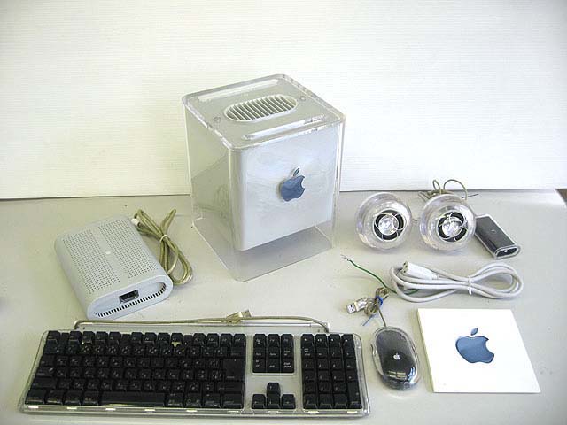 通電確認済み【ジャンク】Power Mac G4 Cube