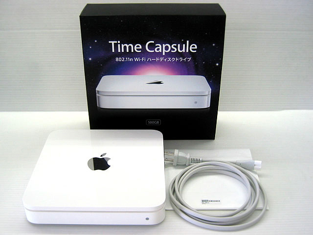 Time Capsule 802.11n 第1世代 500GB MB276J/A 通販 -Macパラダイス-