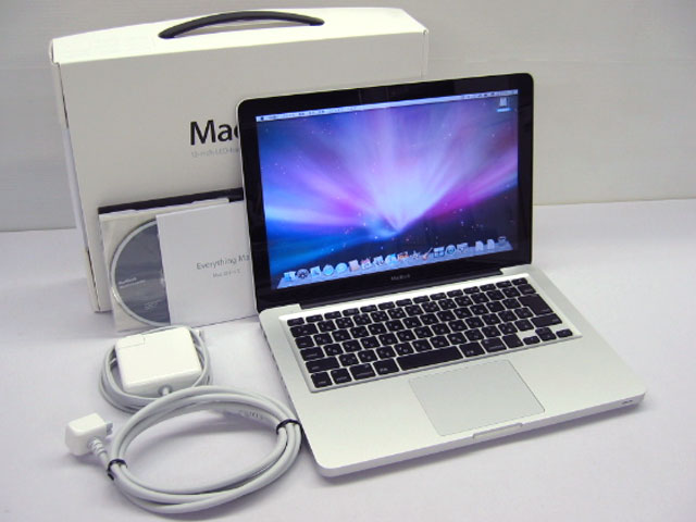 2008 lateのMacBook（MB466J/A）とソフト MacBook (13-inch, Late 2008) Manuals and Downloads - Apple