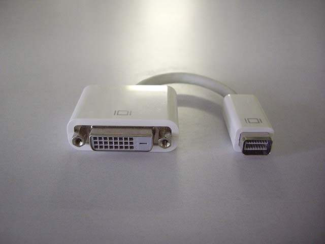 中古Mini DVI-DVI アダプタ