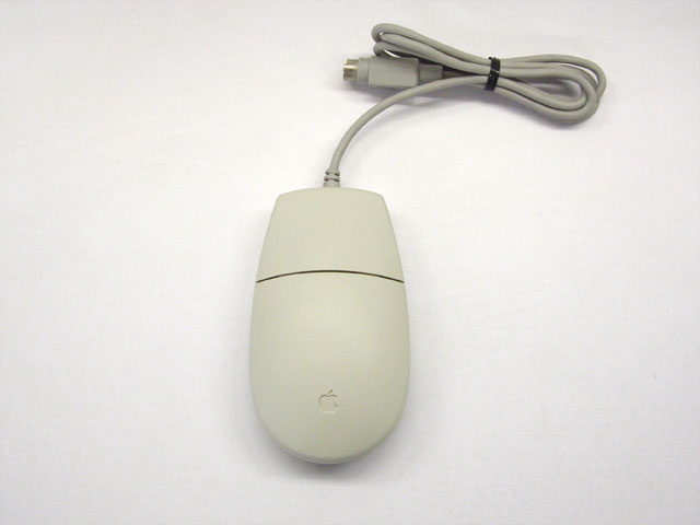 中古ADB Mouse ベージュ丸形