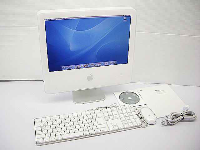 【美品】 iMac G5 17インチ Apple iMac G5 17-inch widescreen computer 512MB 75GB | eBay