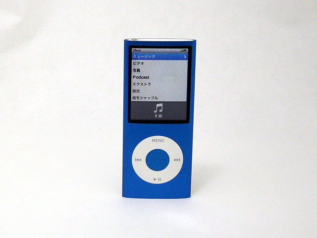 iPod nano 4GB ブルー 第4世代 MB651J/A 通販 -Macパラダイス-