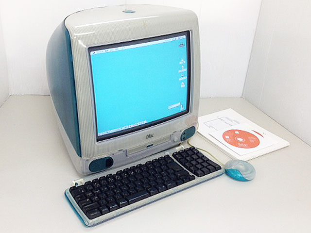 中古iMac G3 ボンダイブルー　（トレー型）M6709J/B