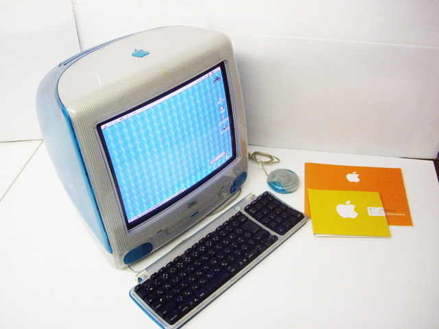 中古iMac G3 ブルーベリー　（トレー型）M7440J/A