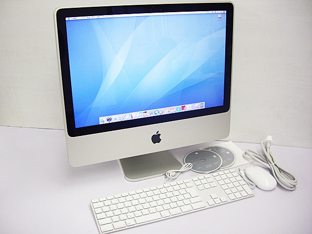 iMac intel 2.4GHz 24インチ Silver （2007/08）