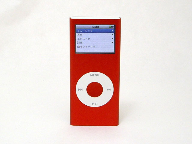iPod nano 4GB レッド 第2世代 MA725J/A 通販 -Macパラダイス-