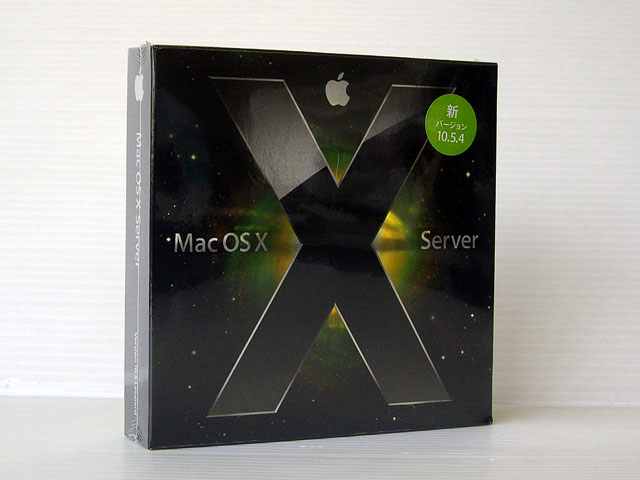 Mac OS X Server 10.5.4 Leopard Unlimitedクライアント版 通販 -Macパラダイス-