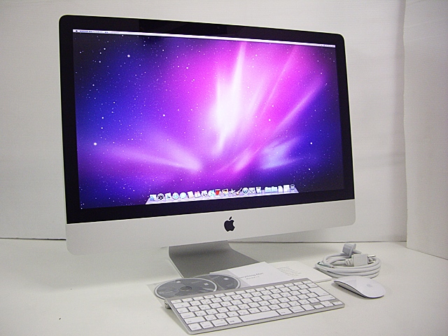iMac intel Core i5 2.66GHz 27インチ Silver (2009/10) 通販 -Mac ...