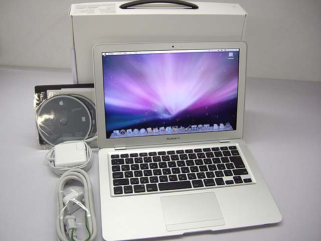 中古MacBook Air 2.13GHz 13.3インチMC234J/A