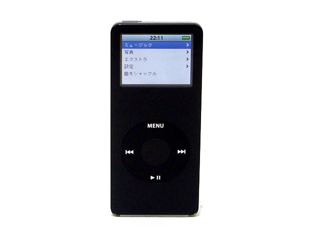 iPod nano ブラック 2GB (MA099X/A) 通販 -Macパラダイス-