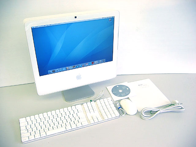 iMac intel 2.16GHz 17インチ White