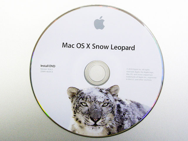 中古Mac OS X 10.6.3 Snow Leopard (DVD版)