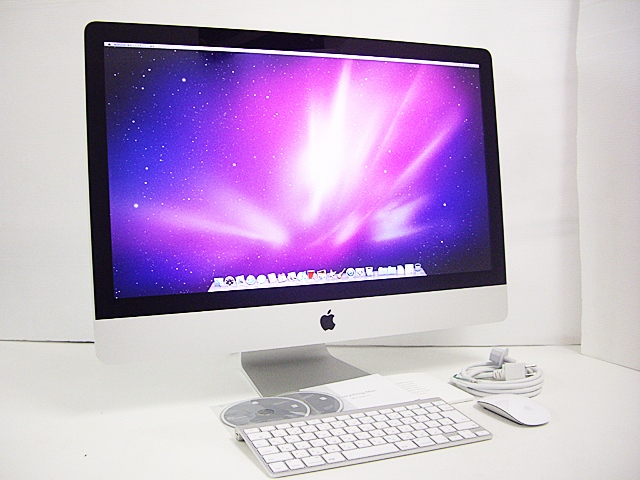 iMac 2010 16GB 520GB core i3SSDに換装してあります