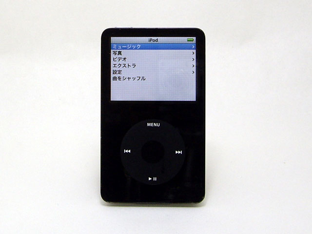 iPod 80GB ブラック 第5.5世代 MA450LL/A 通販 -Macパラダイス-