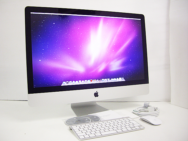 中古iMac intel Core i5 2.8GHz 27インチ Silver (2010/08)