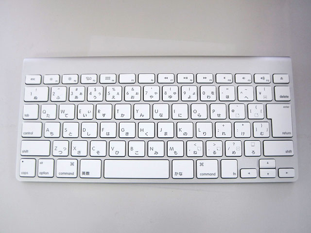 中古Wireless Keyboard アルミ(JIS)M184J/A