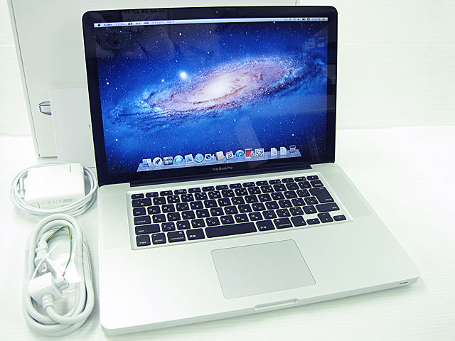 中古MacBook Pro Core i7 2.2GHz 15.4インチ クアッドコア MD318J/A