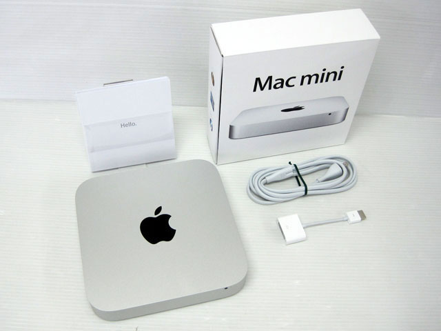 Mac mini Core i7 2.7GHz （2コア） silver 通販 -Macパラダイス-