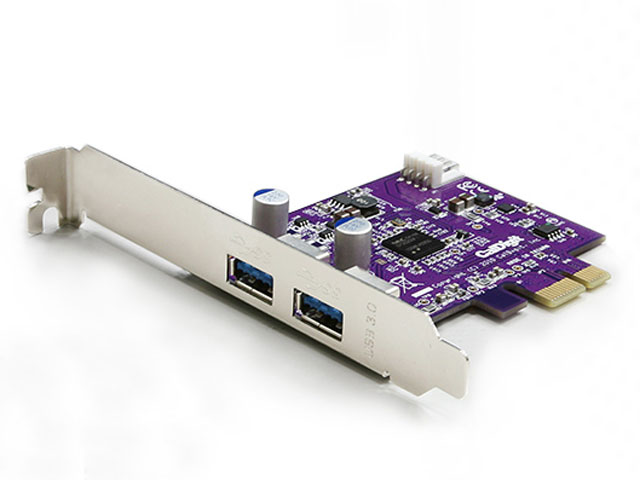 中古SuperSpeed PCI Express Card USB 3.0 [CDO/CD_U3-HostAdapter]