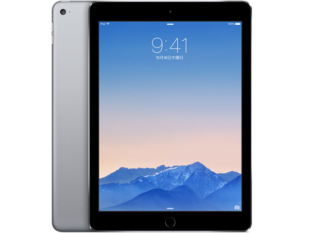 iPad Air 2 Wi-Fi+Cellular モデル 64GB Space Gray MGHX2/A au版 通販 -Macパラダイス-