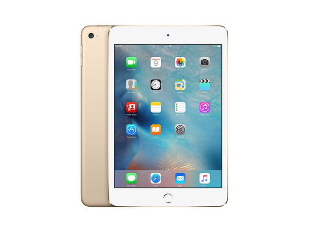 iPad mini 4 64GBセルラー+Wi-Fi ゴールドシムフリー タブレット PC