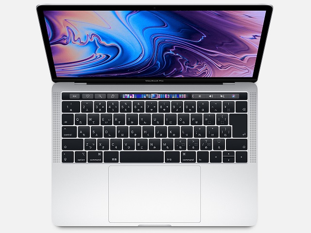 中古MacBook Pro Core i5 2.4GHz 13.3インチ（TouchBarモデル）Silver