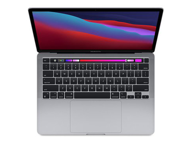中古MacBook Pro M1チップ 13.3インチ（TouchBar） SpaceGray 8コア　2020MYD82J/A