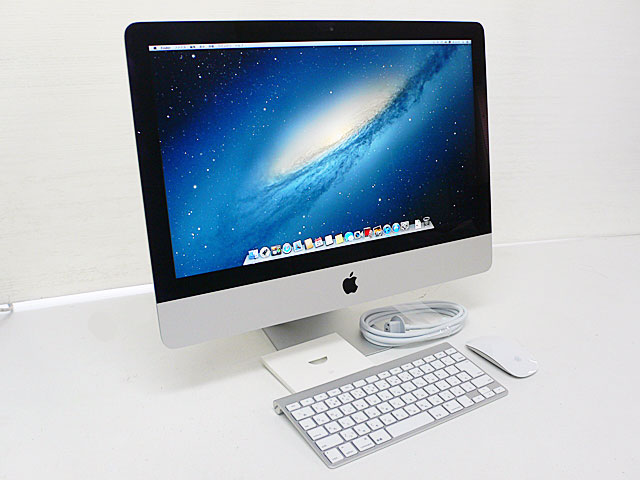 中古iMac intel Core i5 21.5インチ Silver OS10.10 起動モデル (2012-2013)