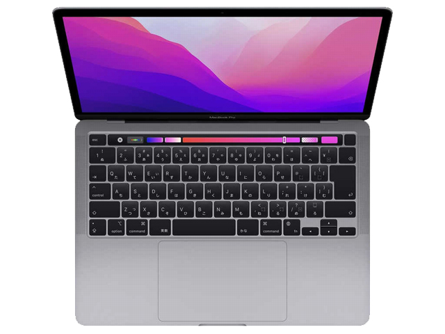 中古MacBook Pro M2チップ 13.3インチ（TouｃｈBarモデル) SpaceGlayMNEH3J/A