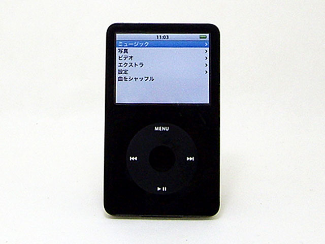 オーディオ機器 ポータブルプレーヤー iPod 60GB ブラック 第5世代 MA147J/A 通販 -Macパラダイス-