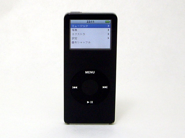 iPod nano 2GB ブラック 第1世代 MA099J/A 通販 -Macパラダイス-
