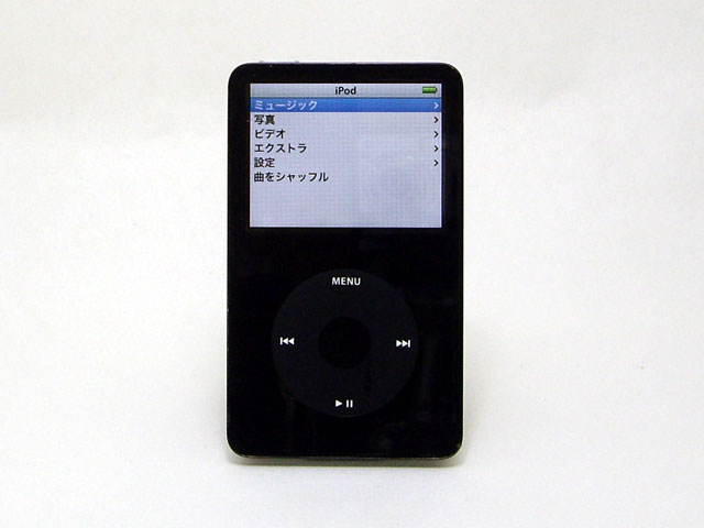 iPod 80GB ブラック 第5.5世代 MA450J/A 通販 -Macパラダイス-