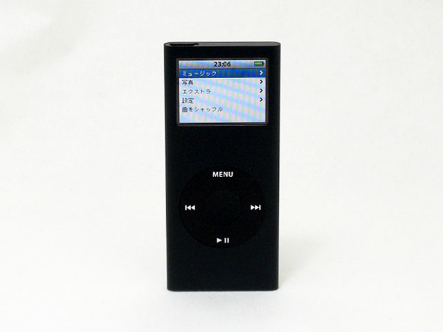 iPod nano 8GB ブラック 第2世代 MA497J/A 通販 -Macパラダイス-
