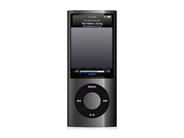 iPod nano 8GB black ブラック 黒 ポータブルプレーヤー
