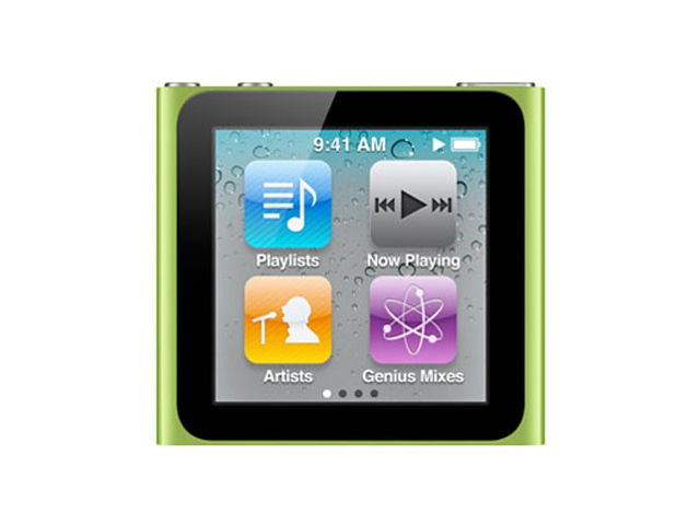 iPod nano 8GB グリーン 第6世代 MC690J/A 通販 -Macパラダイス-