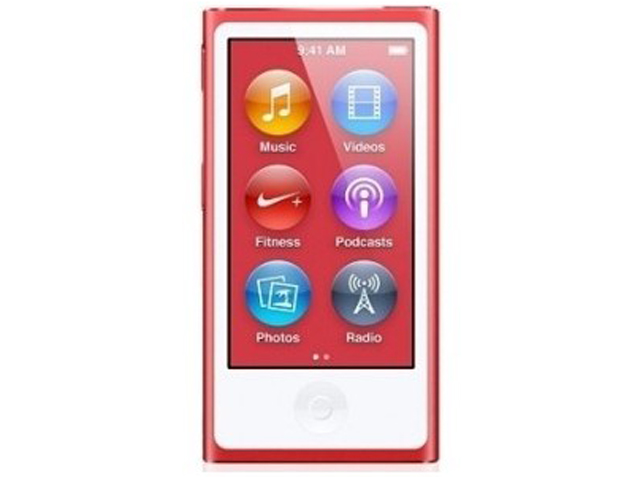 iPod nano 16GB レッド 第7世代 MD744J/A 通販 -Macパラダイス-