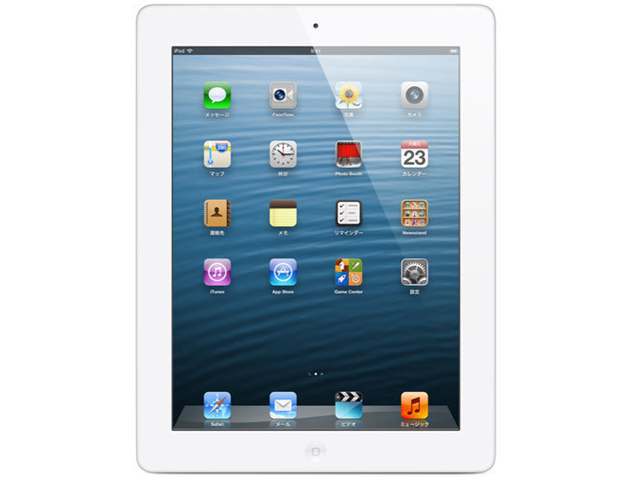 iPad 第4世代 Wi-Fi 16GB White MD513J/A 通販 -Macパラダイス-