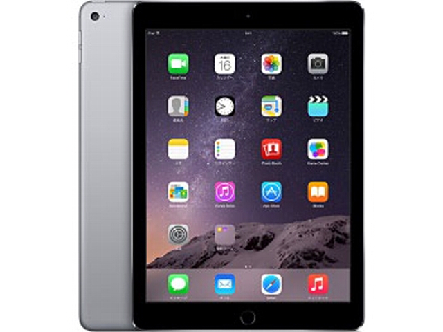 (ももん)iPad Air2 税込) - Cellular & WiFi 16GB 2 Air iPad Apple Silver AU