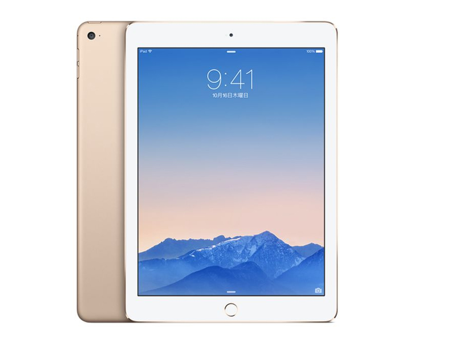 iPad Air 2 Wi-Fi+Cellular モデル 16GB Gold MH1C2J/A au版 通販 -Macパラダイス-