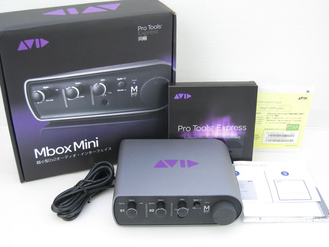 Pro Tools Mbox Mini [Pro Tools Express同梱] 通販 -Macパラダイス-