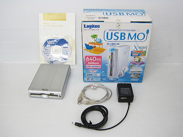 ロジテック USB MOドライブ LMO-F636U(S)-